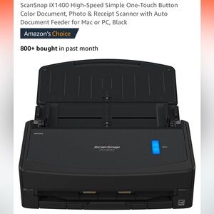 COPY - Desktop Scanner Ricoh Scansnap iX1400